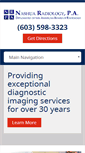 Mobile Screenshot of nashuaradiology.com