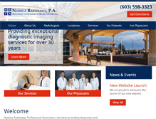 Tablet Screenshot of nashuaradiology.com